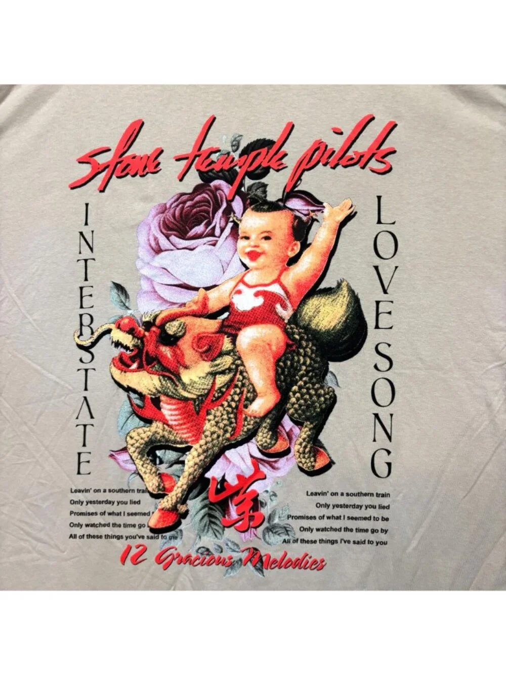 Stone Temple Pilots Purple Interstate Love Song Rock Band T-Shirt Size 2XL - Picture 2 of 4